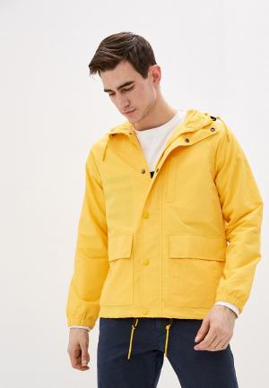 Куртка Gap. Цвет: желтый