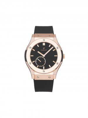 Наручные часы Classic Fusion Ultra Thin pre-owned 45 мм 2020-го года Hublot. Цвет: черный
