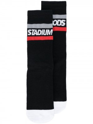 Носки с вышитым логотипом Stadium Goods. Цвет: черный