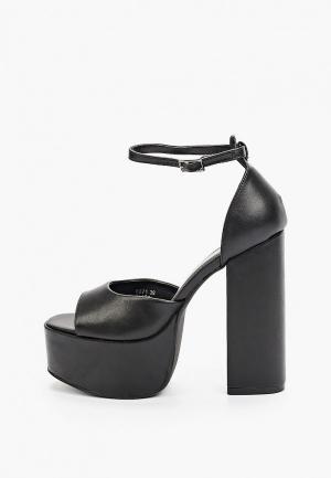 Босоножки Ideal Shoes. Цвет: черный