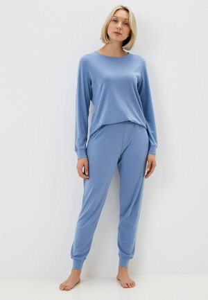 Пижама Norveg. Цвет: голубой