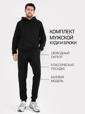 Комплект мужской (анорак, брюки) в черном цвете Mark Formelle. Цвет: черный