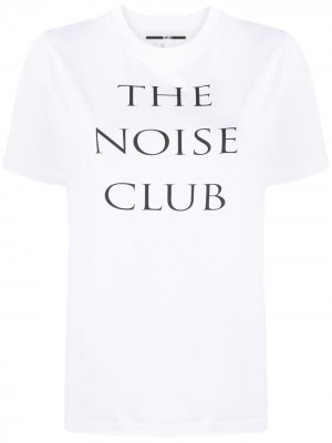 Футболка  Noise Club McQ Swallow. Цвет: белый