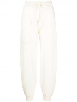 Укороченные брюки с кулиской Ulla Johnson. Цвет: нейтральные цвета