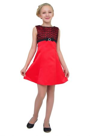 Платье Ladetto. Цвет: красный