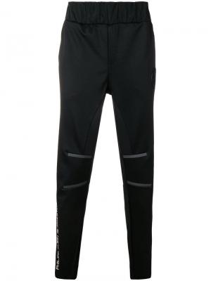Спортивные брюки узкого кроя Philipp Plein. Цвет: черный