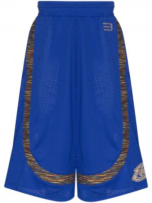Спортивные шорты Chand с перфорацией NAMESAKE. Цвет: синий