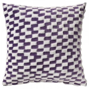 ИКЕА БЛОСКАТА Чехол на подушку, фиолетовый/с рисунком 50x50 см IKEA