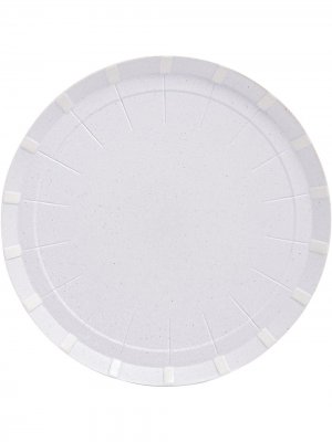 Маленькая тарелка Paper Porcelain Hay. Цвет: серый