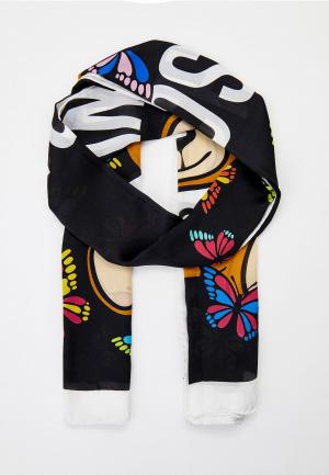 Палантин Moschino. Цвет: черный