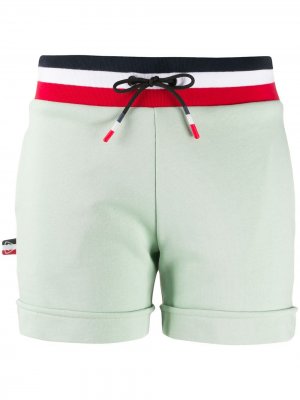 Спортивные шорты с полосками на поясе Rossignol. Цвет: зеленый