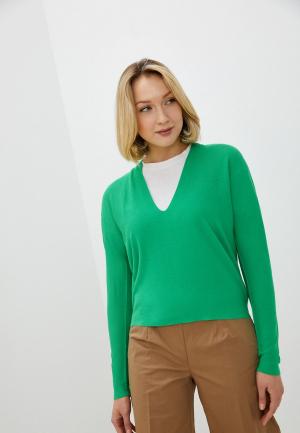 Пуловер Kontatto. Цвет: зеленый