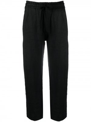 Укороченные брюки с кулиской Thom Krom. Цвет: черный