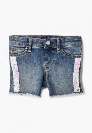 Шорты джинсовые Gap. Цвет: синий