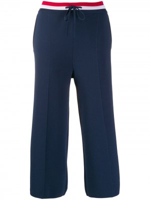 Укороченные брюки Thom Browne. Цвет: синий