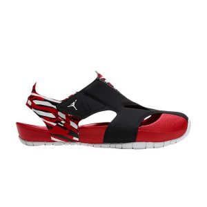 Air  Flare PS Черные университетские красные детские кроссовки Белые CI7849-016 Jordan