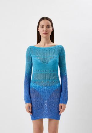 Платье пляжное Patrizia Pepe. Цвет: разноцветный