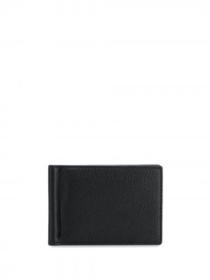 Фактурный кошелек с зажимом для купюр Thom Browne. Цвет: черный