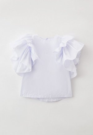Блуза T&K. Цвет: белый
