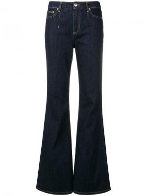 Расклешенные джинсы Alberta Ferretti. Цвет: синий