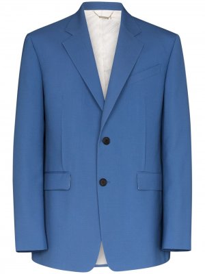 Пиджак оверсайз Givenchy. Цвет: синий