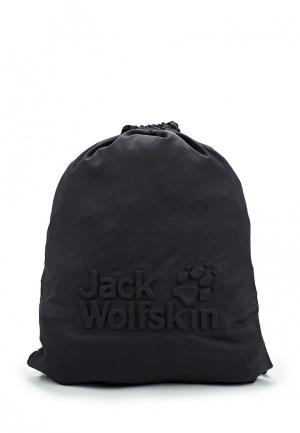 Мешок Jack Wolfskin. Цвет: черный