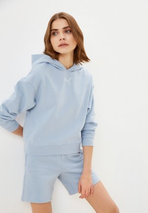 Костюм спортивный PUMA. Цвет: голубой
