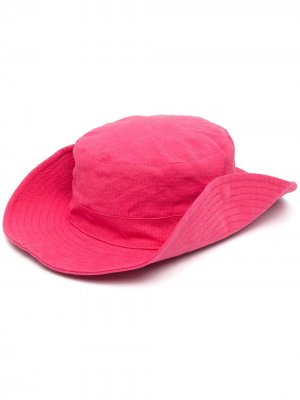 Шляпа Caviano с логотипом Isabel Marant. Цвет: розовый