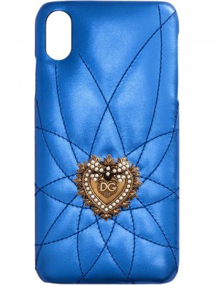 Чехол для iPhone XS Max Dolce & Gabbana. Цвет: синий