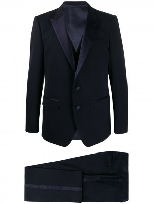Вечерний костюм-тройка Dolce & Gabbana. Цвет: синий