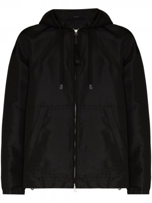 Куртка на молнии с капюшоном TOM FORD. Цвет: черный
