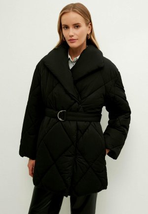 Куртка утепленная Zarina. Цвет: черный