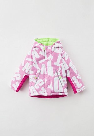 Куртка утепленная Boom. Цвет: розовый