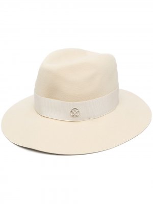 Шляпа-федора Henrietta Maison Michel. Цвет: нейтральные цвета