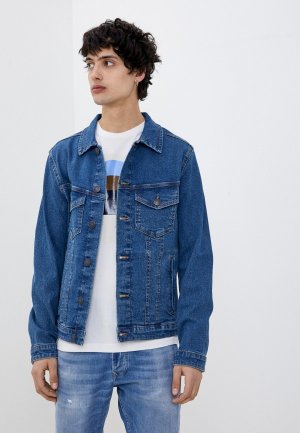 Куртка джинсовая Produkt. Цвет: синий