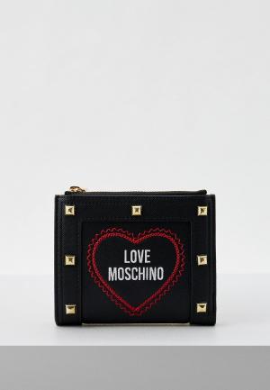 Кошелек Love Moschino. Цвет: черный