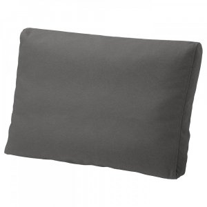 Чехол  FR SN на садовую подушку спинки темно-серый 62x44 см IKEA