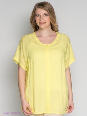 Блузка ARDATEX. Цвет: желтый