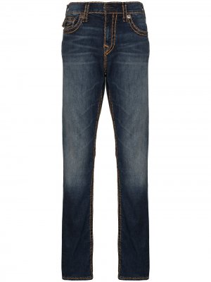 Узкие джинсы Geno Super T True Religion. Цвет: синий