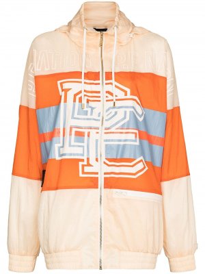 Куртка Score Runner с капюшоном P.E Nation. Цвет: оранжевый