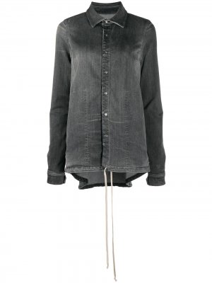 Джинсовая куртка с длинными рукавами Rick Owens DRKSHDW. Цвет: серый