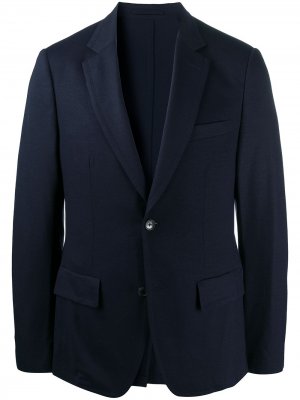 Однобортный пиджак с заостренными лацканами Salvatore Ferragamo. Цвет: синий