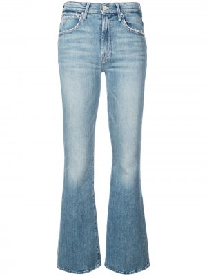 Слегка расклешенные джинсы MOTHER. Цвет: синий