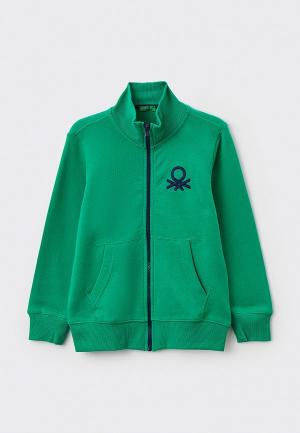 Олимпийка United Colors of Benetton. Цвет: зеленый