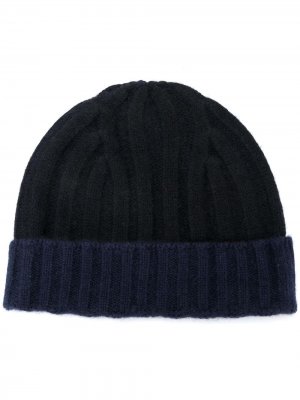 Кашемировая шапка бини Joseph Warm-Me. Цвет: синий