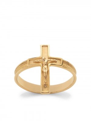 Кольцо из желтого золота Dolce & Gabbana. Цвет: золотистый
