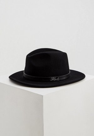 Шляпа Karl Lagerfeld. Цвет: черный