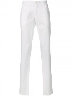 Классические брюки-чинос Etro. Цвет: белый