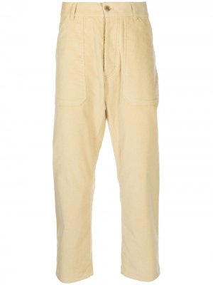 Укороченные брюки Nanushka. Цвет: нейтральные цвета
