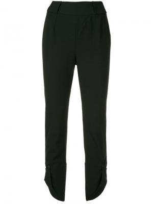 Wrap style cropped trousers Kitx. Цвет: черный
